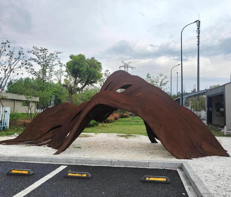 红桥耐候钢板造型